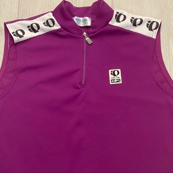 PEARL IZUMI Aloft Women’s Purple Sleeveless Lightweight Cycling Shirt Size M - Picture 2 of 11